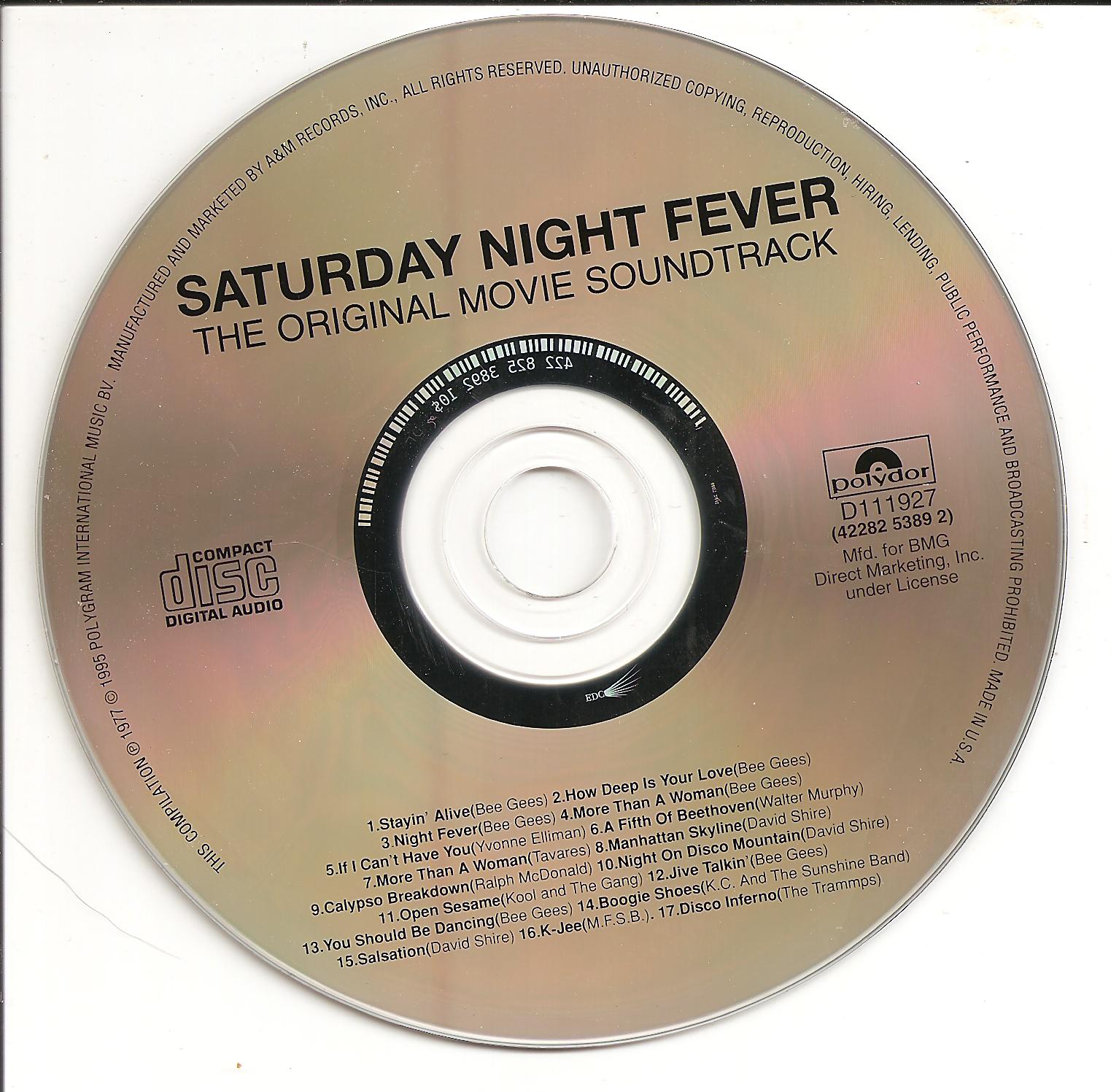 Saturday Night Fever : CD